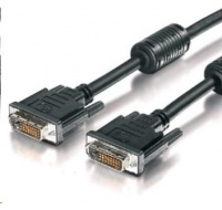 PREMIUMCORD Kabel DVI - DVI propojovací 5m (DVI-D, M/M, dual link)