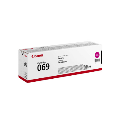 Canon TONER CRG 069 M purpurová pro LBP673Cdw, MF752Cdw a MF754Cdw (1 900 str.) BAZAR/POŠKOZENÝ OBAL