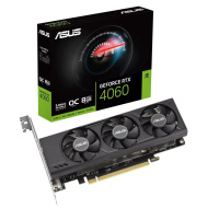 ASUS VGA NVIDIA GeForce RTX 4060 LP BRK OC 8G, 8G GDDR6, 2xDP, 2xHDMI