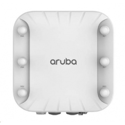 Aruba AP-518 (RW) 802.11ax 2x2:2/4x4:4 Dual Radio 6xRPSMA Connectorized Indoor Hardened AP