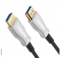 PREMIUMCORD Kabel optický fiber High Speed + Ethernet 4K@60Hz kabel, M/M, zlacené konektory, 7m