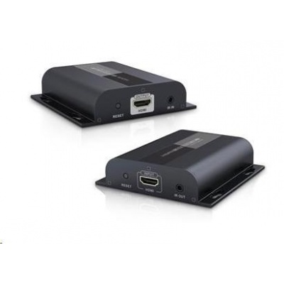 PREMIUMCORD HDMI extender na 120m přes LAN, over IP, HDBitT