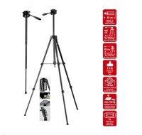 Braun stativ LW 168S (62-168cm, 1500 g, 3-směrná hlava, max.5kg, monopod)