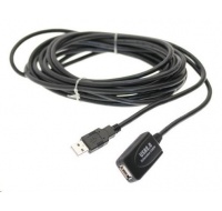 PREMIUMCORD USB 2.0 repeater a prodlužovací kabel A/M-A/F 5m