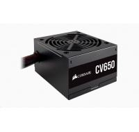 CORSAIR zdroj, CV650 80+ Bronze, 120mm ventilátor (ATX, 650W), ventilátor dual EPS