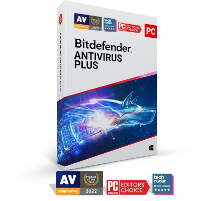 Bitdefender Antivirus Plus - 3PC na 2 roky - elektronická licence do emailu