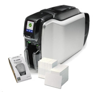 Zebra ZC300, 12 dots/mm (300 dpi), USB, Ethernet, display, CardStudio