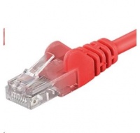 PREMIUMCORD Patch kabel UTP RJ45-RJ45 CAT5e 3m červená