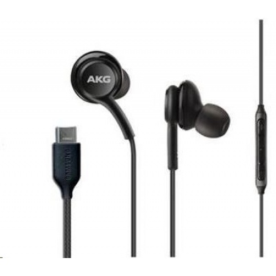 Samsung stereo sluchátka EO-IC100BBE, USB-C, černá