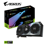 GIGABYTE VGA NVIDIA GeForce RTX 4080 SUPER AORUS MASTER OC 16G, 16G GDDR6X, 3xDP, 1xHDMI