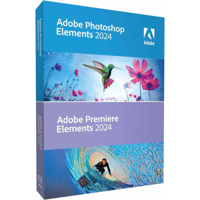 Adobe Photoshop & Adobe Premiere Elements 2024 MP CZ NEW EDU License