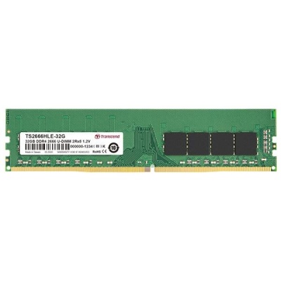 TRANSCEND DIMM DDR4 32GB 2666MHz 2Rx8 2Gx8 CL19 1.2V