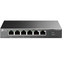 TP-Link CCTV switch TL-SG1006PP (6xGbE, 3xPoE+,1xPoE++, 64W, fanless)