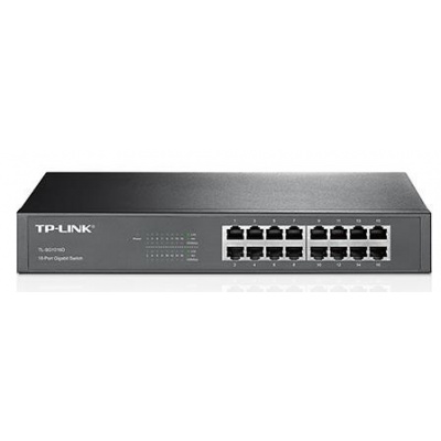 TP-Link Easy Smart switch TL-SG1016DE (16xGbE, fanless)