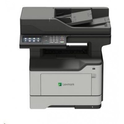 LEXMARK Multifunkční ČB tiskárna MX522adhe, A4, 44ppm, 2048MB, barevný LCD displej, duplex,DADF, USB 2.0, LAN,