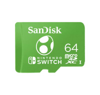 SanDisk MicroSDXC karta 64GB pro Nintendo Switch (R:100/W:90 MB/s, UHS-I)