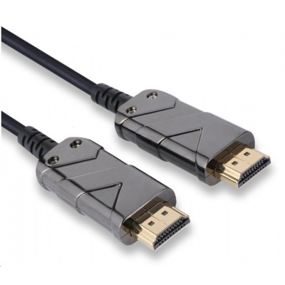 PREMIUMCORD Ultra High Speed HDMI 2.1 optický fiber kabel 8K@60Hz,zlacené 40m