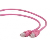 GEMBIRD kabel patchcord CAT6 stíněný FTP 5m, růžový