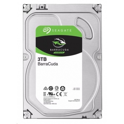 SEAGATE HDD 3TB BARRACUDA, 3.5", SATAIII, 5400 RPM, Cache 256MB