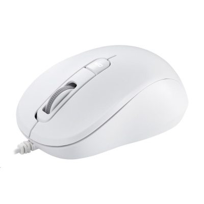 ASUS MU101C Wired Blue Ray Mouse, bílá