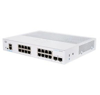 Cisco switch CBS350-16T-E-2G-EU (16xGbE,2xSFP,fanless) - REFRESH