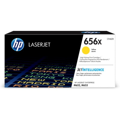 HP 656X High Yield Yellow Original LaserJet Toner Cartridge (CF462X) (22,000 pages)