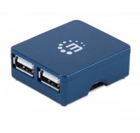 MANHATTAN USB 2.0 Micro Hub, 4 Ports, Bus Power