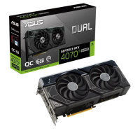 ASUS VGA NVIDIA GeForce RTX 4070 Ti SUPER DUAL OC 16G, 16G GDDR6X, 3xDP, 1xHDMI