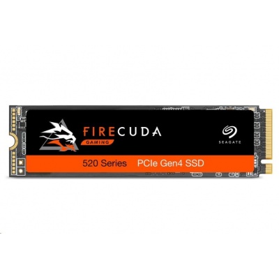 SEAGATE SSD 2TB FIRECUDA 520, M.2 2280, PCIe Gen4 x4, NVMe 1.3, R:5000/W:4400MB/s