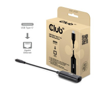 Club3D Adaptér USB-C na RJ45, 5Gb, 24cm