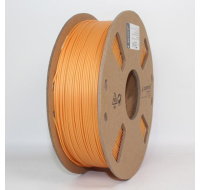 GEMBIRD Tisková struna (filament) PLA PLUS, 1,75mm, 1kg, zlatá metalická