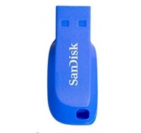 SanDisk Flash Disk 64GB Cruzer Blade, USB 2.0, modrá