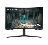 BAZAR - SAMSUNG MT LED LCD Gaming Smart Monitor 27" Odyssey G65B - prohnutý,Quantum Dot QHD,VA,240Hz,1ms,Pivot - Poškoze