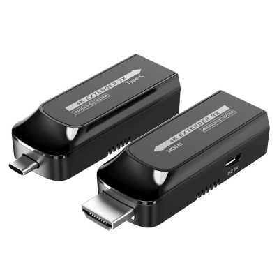 PREMIUMCORD USB-C na HDMI extender přes Cat5e/6/6a 4K@60Hz na 60m