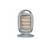 Orava HO-82 halogenový ohřívač, 1200 W, 3 úrovně, oscilace, 18 m2, rukojeť pro přenos, šedá